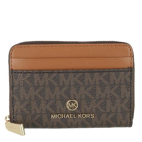 michael kors portemonnaie braun klein|michael kors online store.